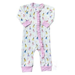 Adorable Princess Footie with Pink Accents